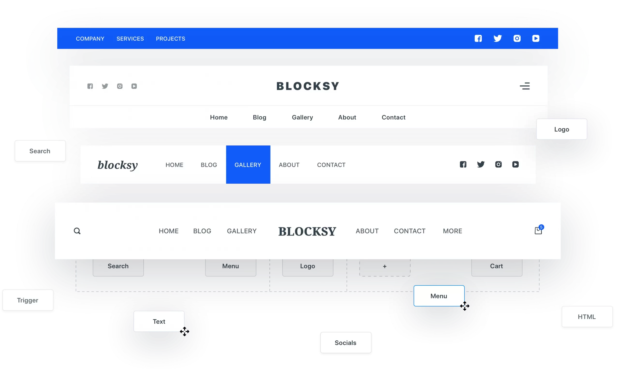 Blocksy Theme Blog WordPress Header Scene